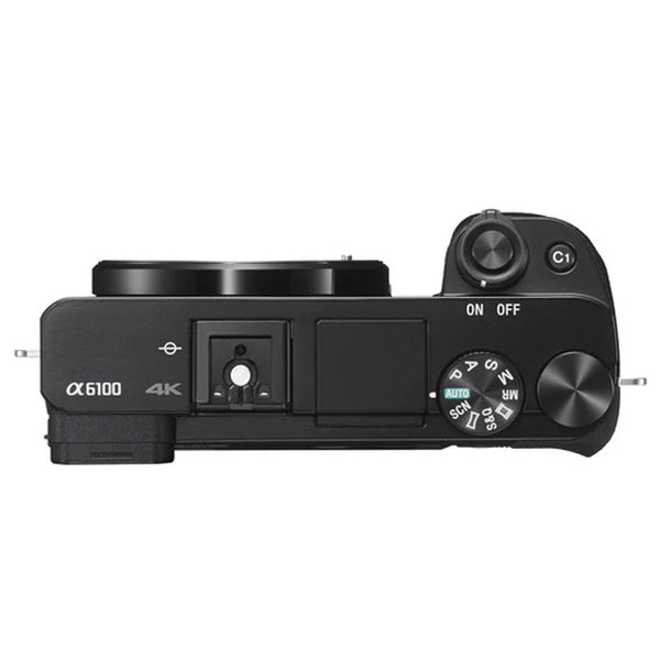 Sony A6100 (Black) + 16-50mm F3.5-5.6 PZ OSS II Garanzia Sony Italia Sony A6100 (Black) + 16-50mm F3.5-5.6 PZ OSS II Garanzia Sony Italia